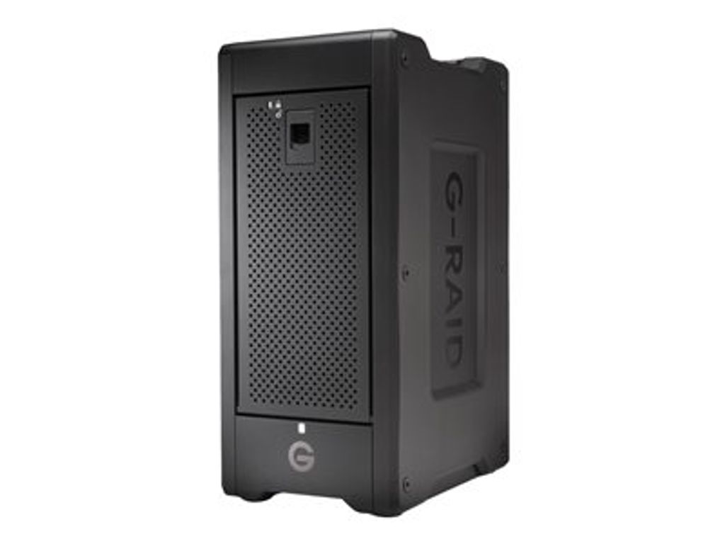 SanDisk Professional G-RAID SHUTTLE 8 - Festplatten-Array - 160 TB - 8 Schächte - HDD 20 TB x 8 - Thunderbolt 3, USB 3.1 Gen 2 (extern)