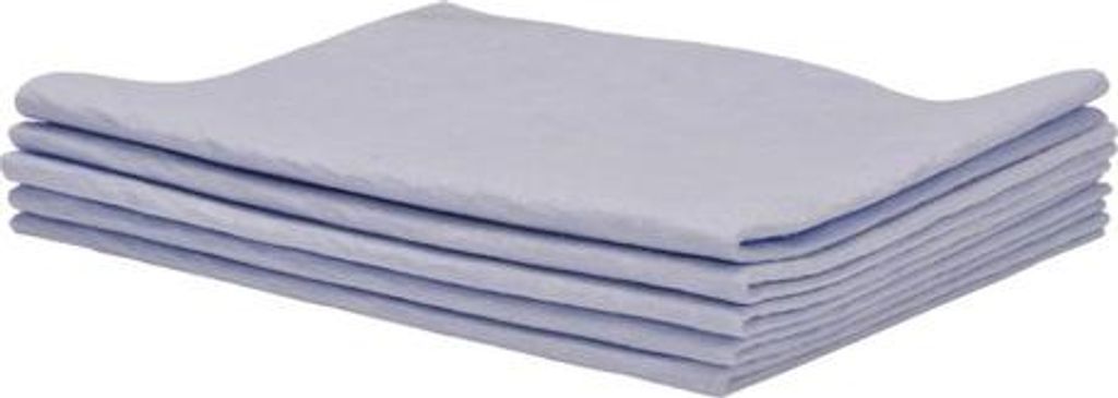 Hochwertige Viskose Bodenwischer - 5er Set - Blau