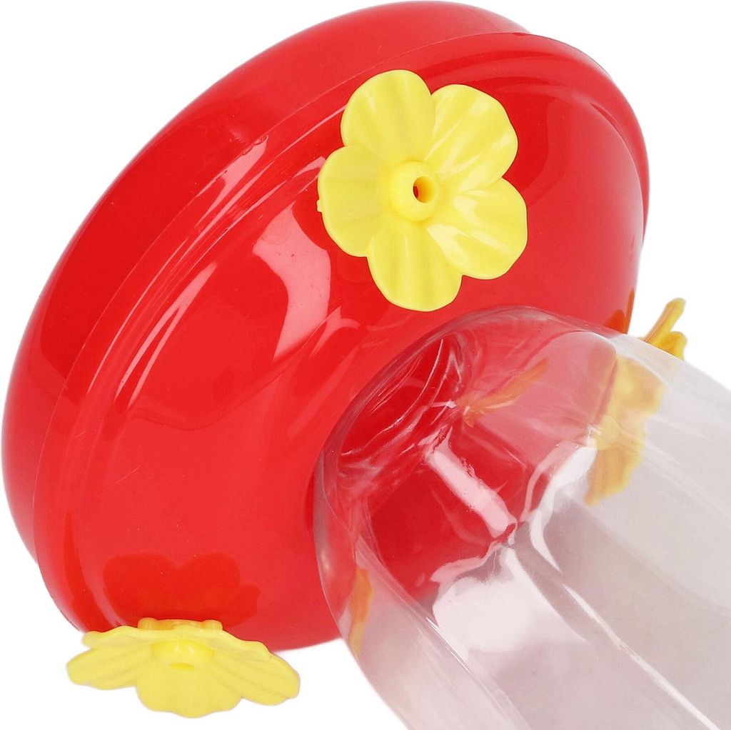 Garten Hummingbird Feeder Leak Proof 3 Anschlüsse Nachfüllen Eisenhaken Hanging Summing Bird Typ11