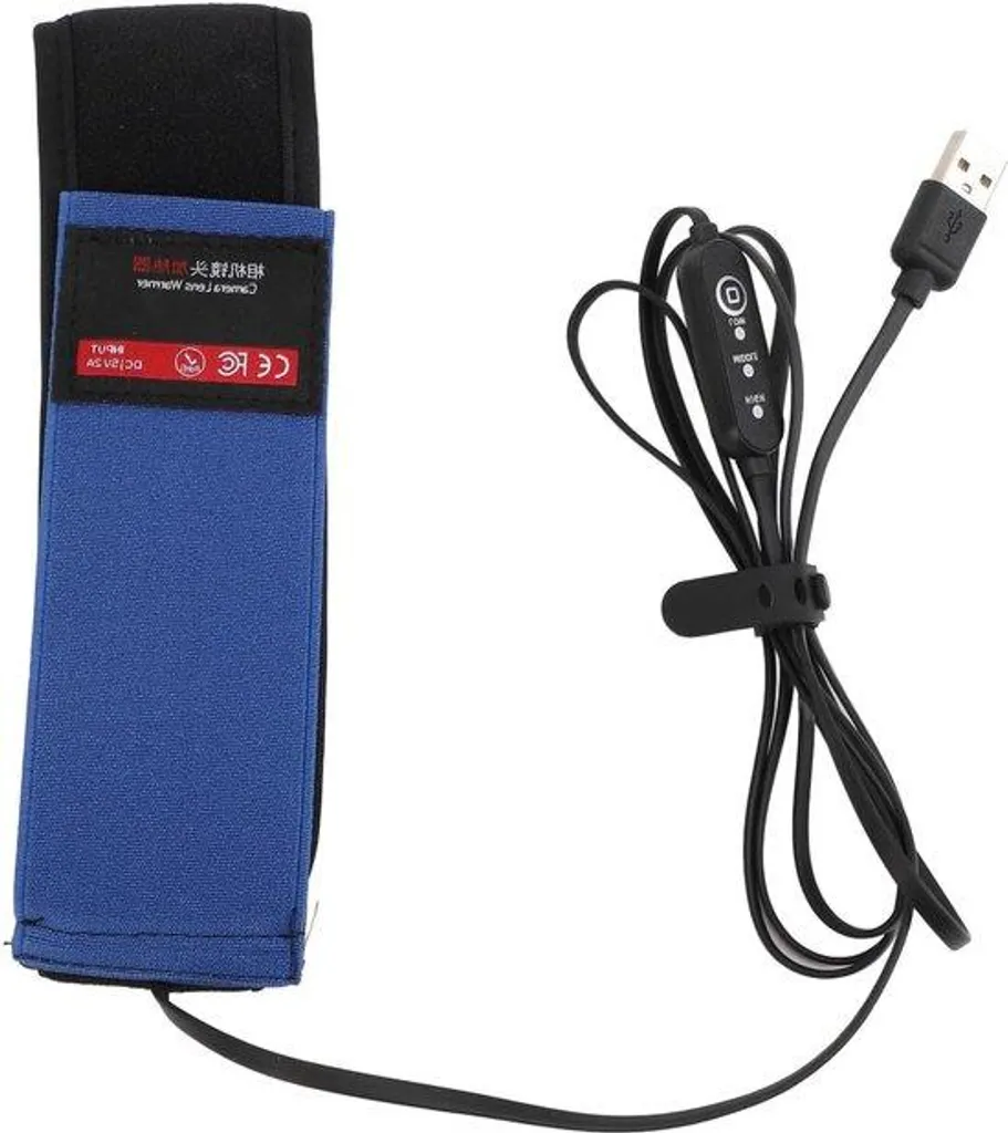 Éliminez la buée sur vos lentilles - Bande chauffante USB universelle
