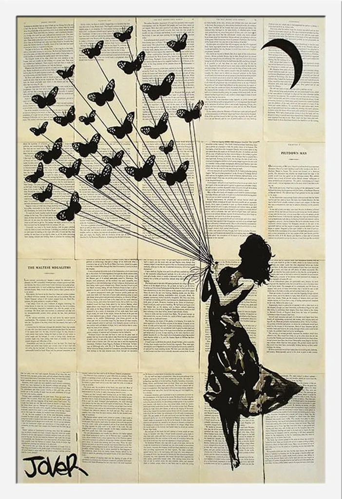 Poster Design Loui Jover Butterflying Cornice Shinsuke Maxi Bianca