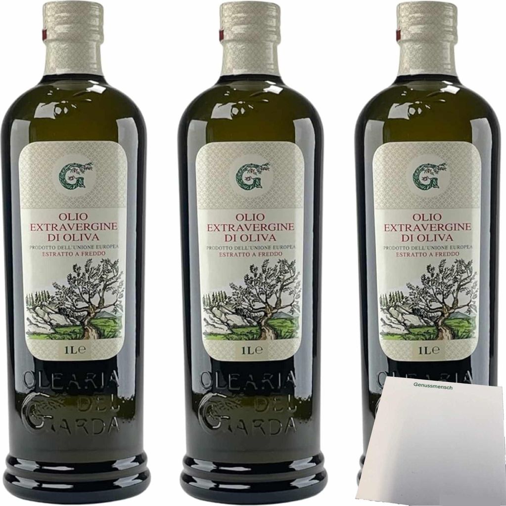 Olearia Del Garda Olivenöl Extra Vergine 3er Pack (3x1000ml Produktbild 