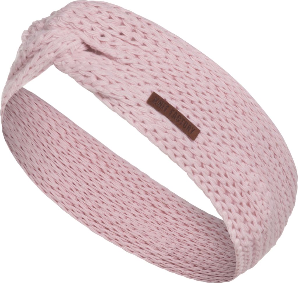 Knit Factory Joy Stirnband - Rosa - One Size Produktbild 
