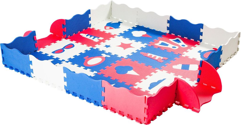Aga4Kids Schaumstoff-Puzzle-Matte DS3007