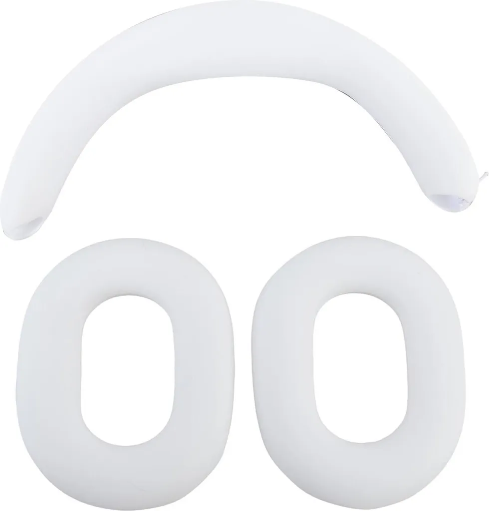 Set Protezione Silicone Bianco per Sony INZONE H7 H9 | Ricambio Premium