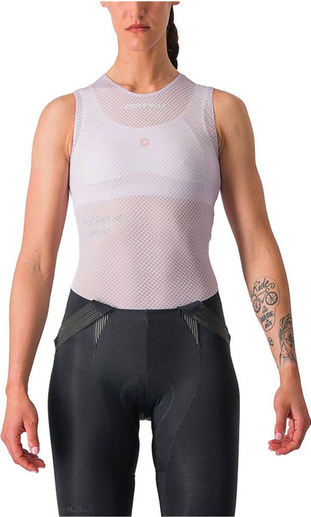 Castelli Pro Mesh W Sleeveless Funktionsunterwäsche-Muskelshirt Purple Mist S