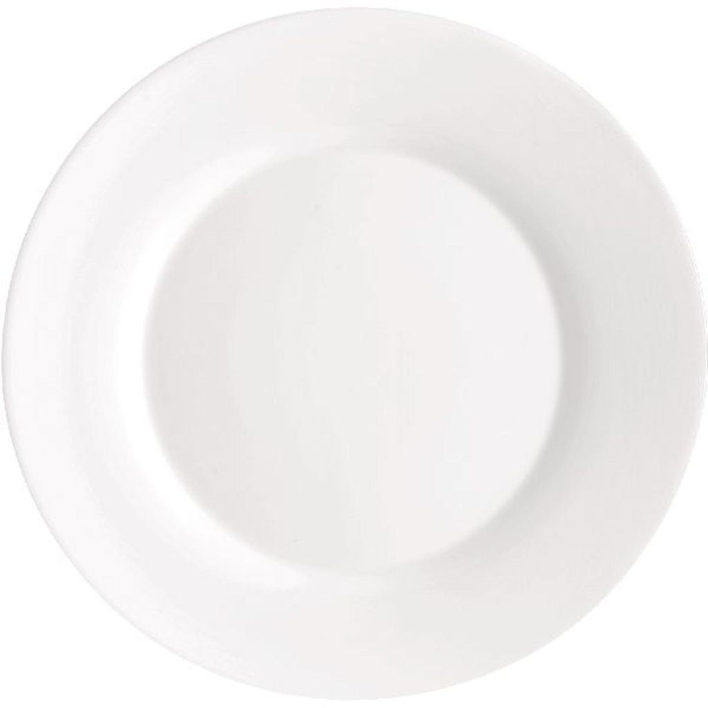 Toledo White Teller flach 25cm - 6 Stück Produktbild 