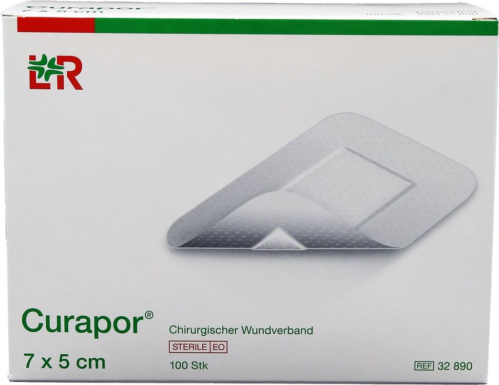 Curapor medicazione sterile per ferite chirurgiche 5x7 cm Immagine del prodotto 