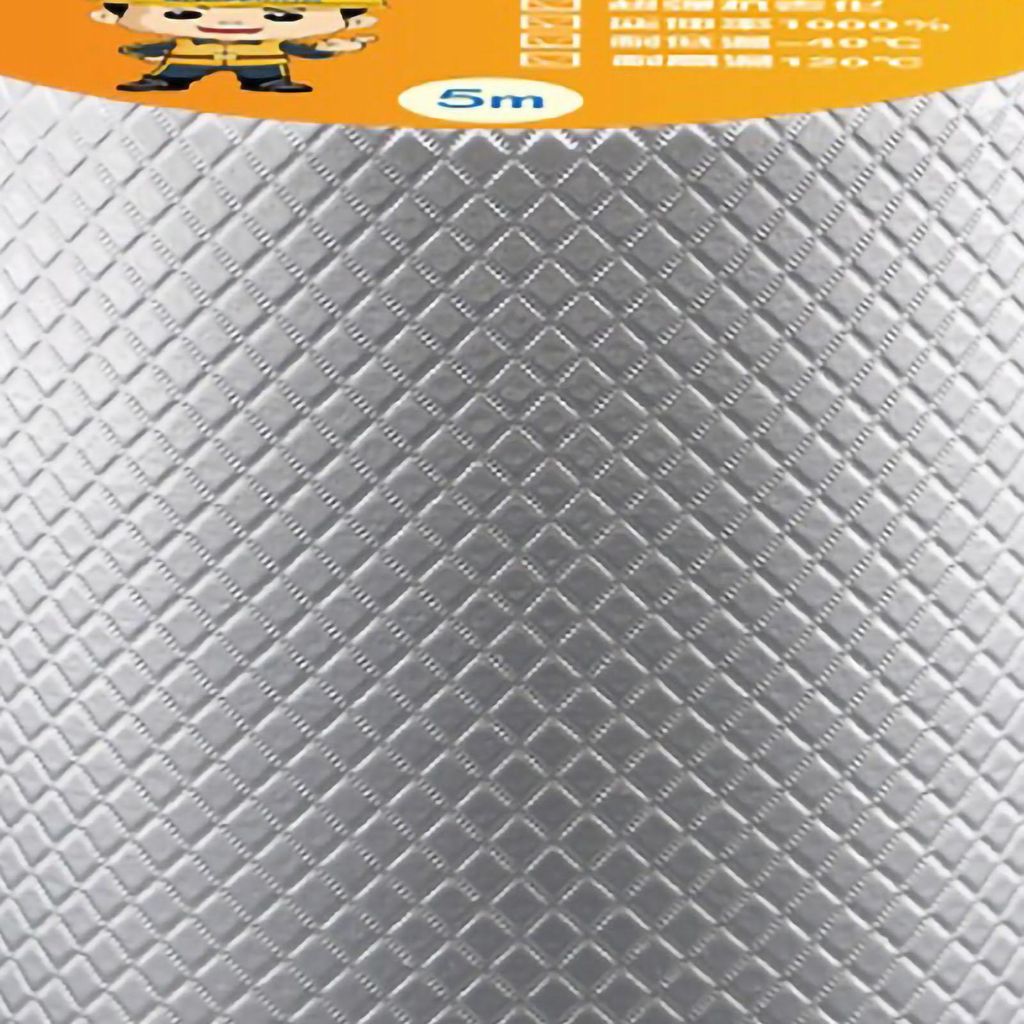 Butyl wasserdichtes Versiegelungsband Aluminiumfolien -Leckdicht Streifenversiegelungsmulti -Verwendung zur Reparatur von 10 cmx5m/3,94x 196.85in