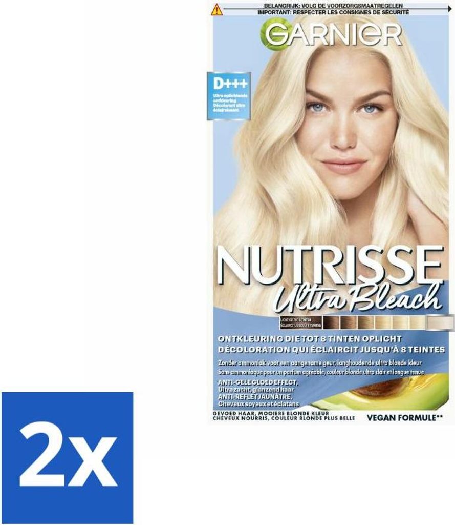 Garnier - Nutrisse Ultra Blonde D+++ - Decolorante - Biondo Immagine del prodotto 