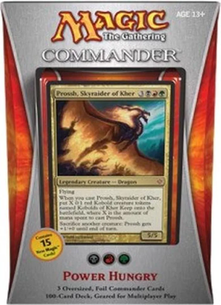 Commander 2013 Power Hungry Deck Magic avec Prossh Skyraider of Kher