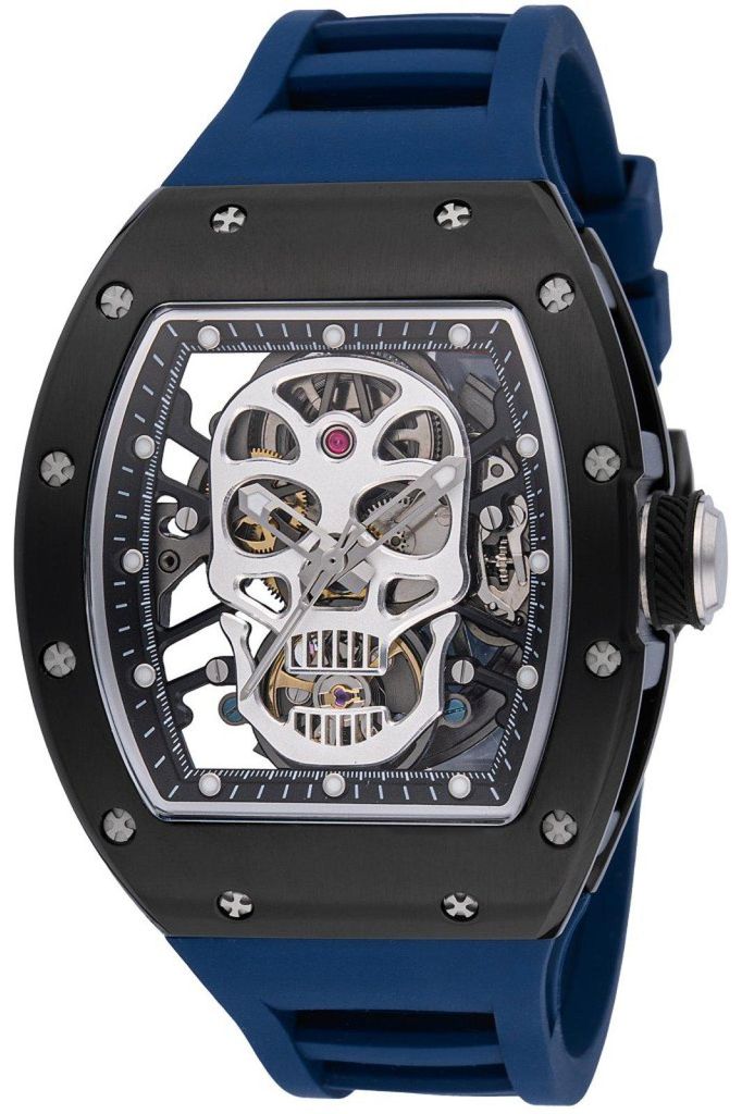 Invicta S1 Rally 49023 Herren uhr - Wasserdicht - Analog - Automatikuhr - Edelstahl mit schwarzen zifferblat - 41mm