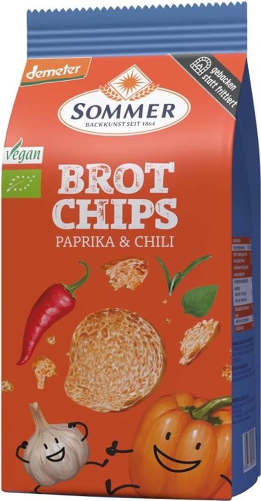 Brot Chips - Paprika & Chili 100g