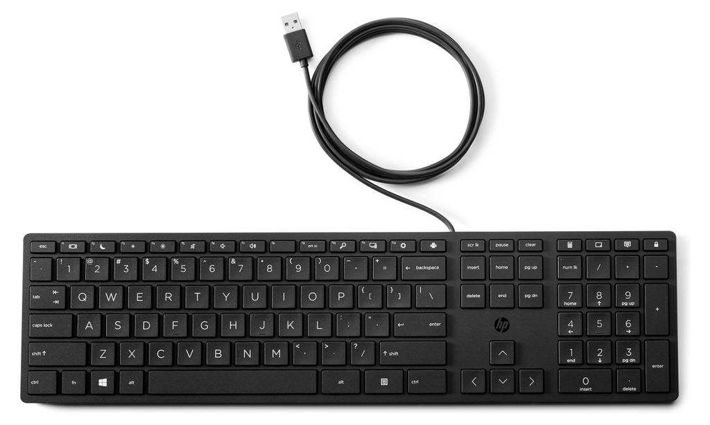 HP Tastatur 320K DE kabelgebunden Produktbild 