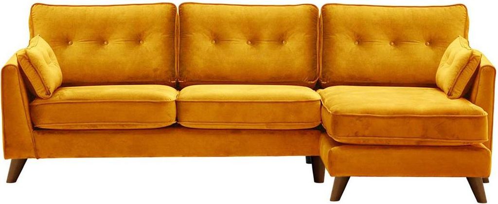 Rechtsseitiges Ecksofa Magnus-Velluto 8-dark oak