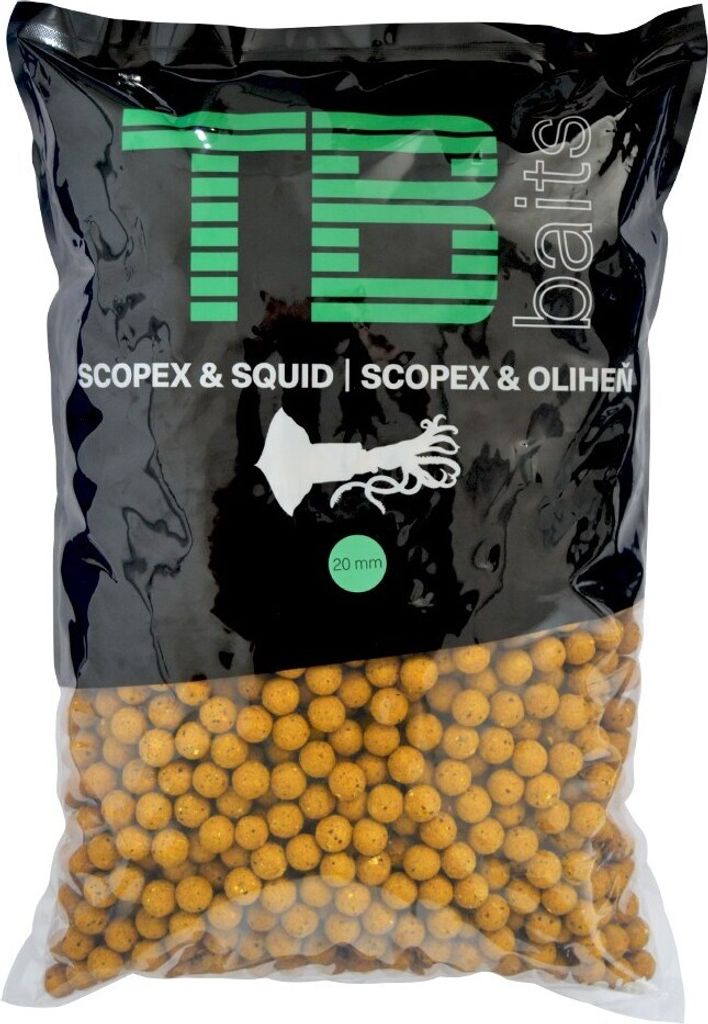 TB Baits feed boilie 20mm 10kg Geschmacksrichtung: Scopex Tintenfisch