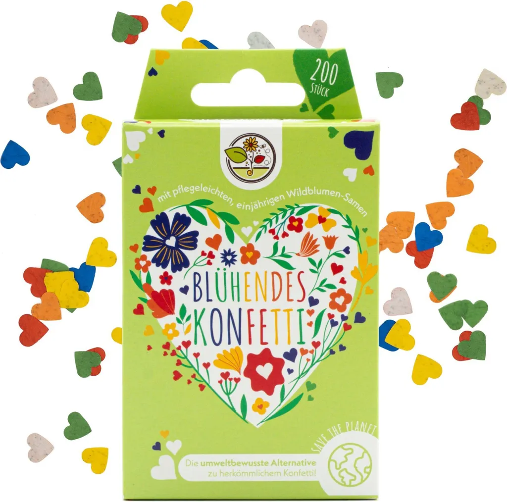 Confettis de Graines pour Mariage Champêtre et Fêtes Éco-responsables