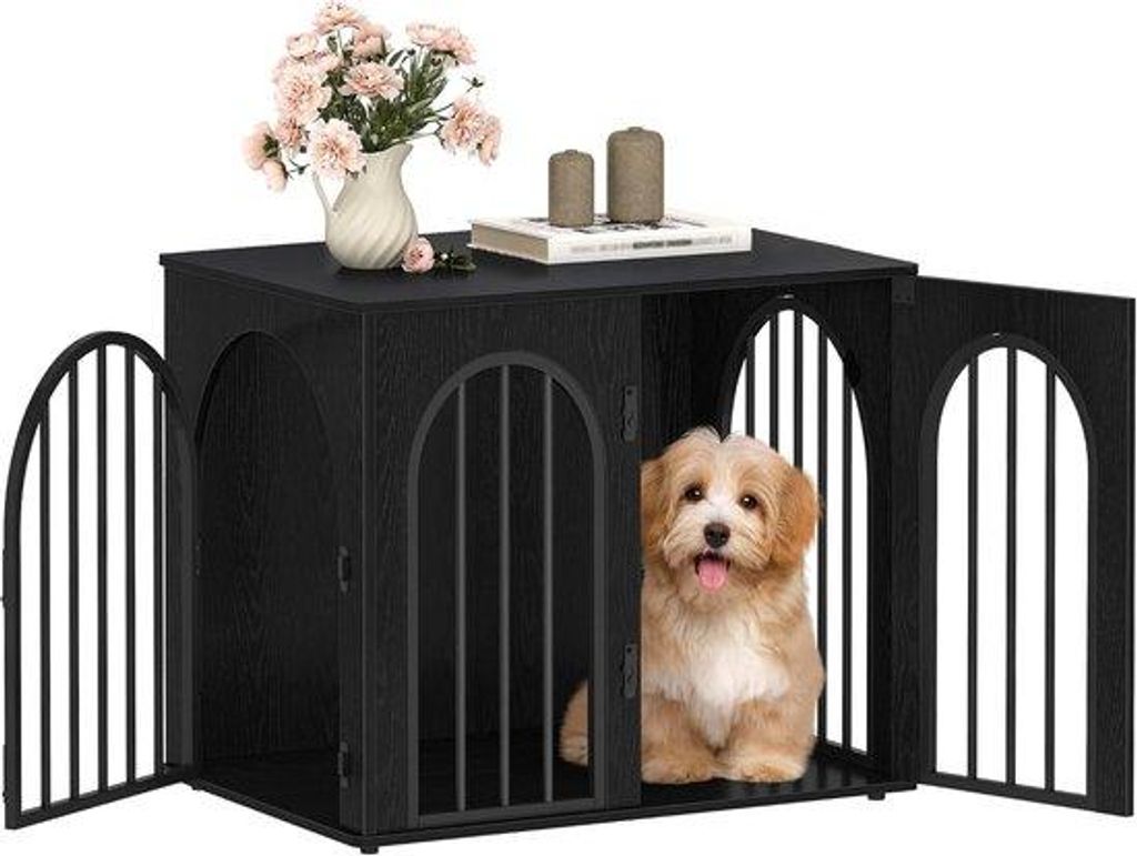 Lettino per cani con 3 ante, da utilizzare come credenza Immagine del prodotto 
