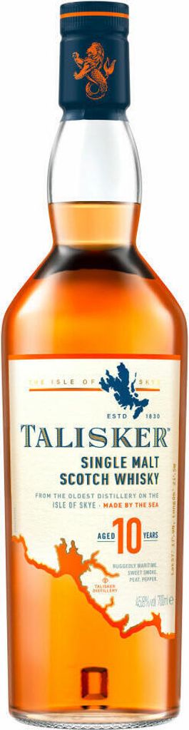 Talisker 10 Jahre Single Malt Scotch Whisky in Produktbild 