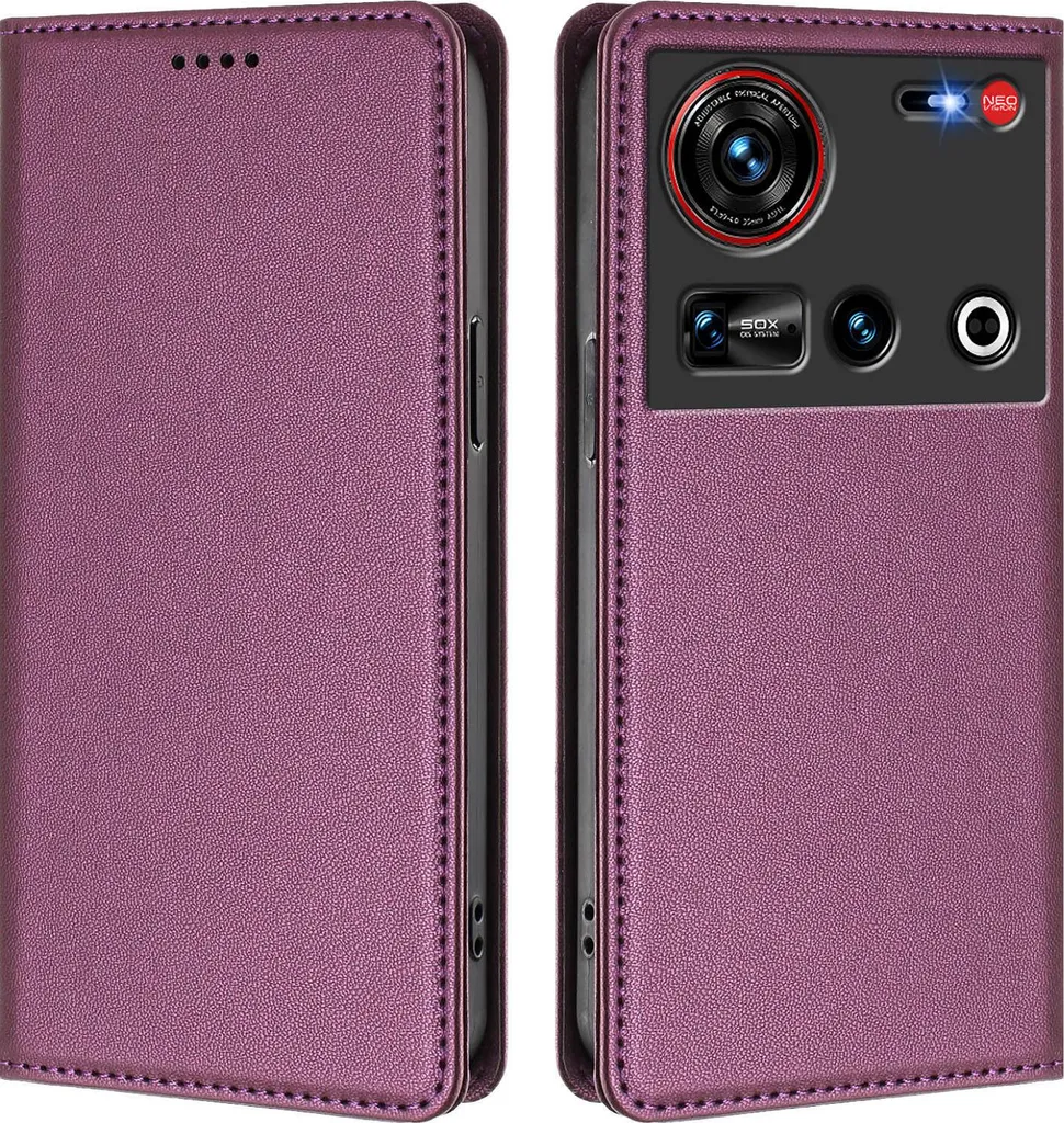 Custodia Portafoglio Nubia Z70 Ultra Viola - Eleganza in Finto Cuoio