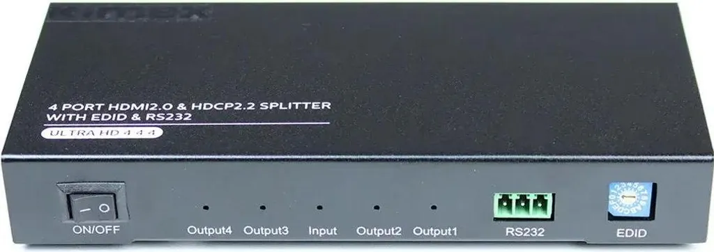 Répartiteur HDMI 4K : Fini les écrans noirs avec Gestion EDID 1x4 - 4