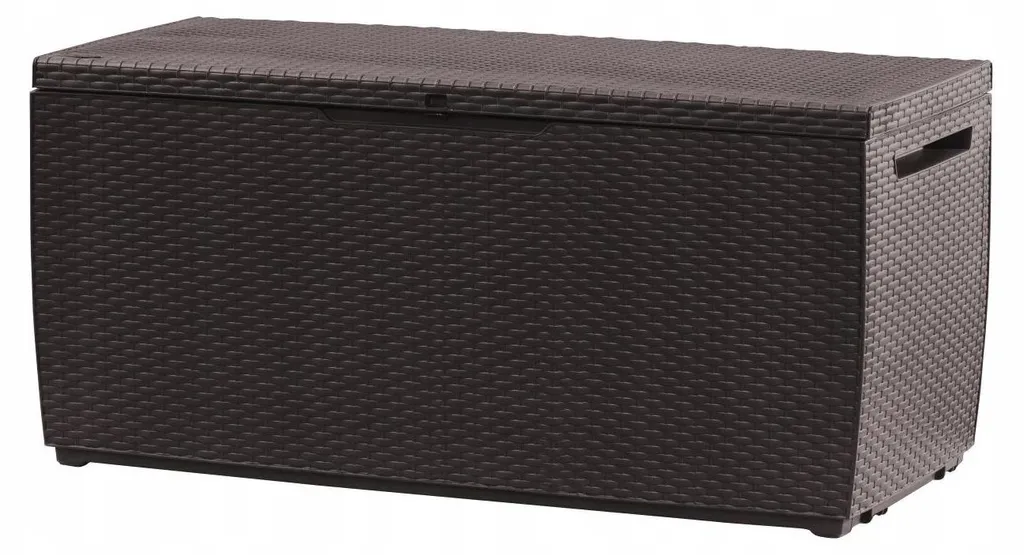 Coffre de jardin polyvalent 305L - Malle de stockage balcon et terrasse