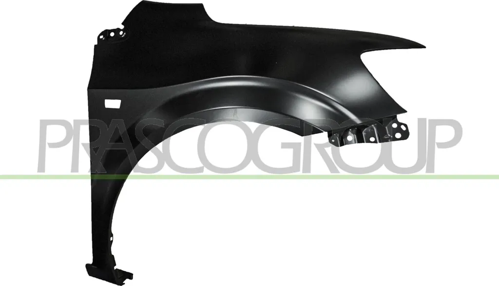 Aile avant droite traitée anticorrosion pour Chevrolet Aveo T300 PRASCO