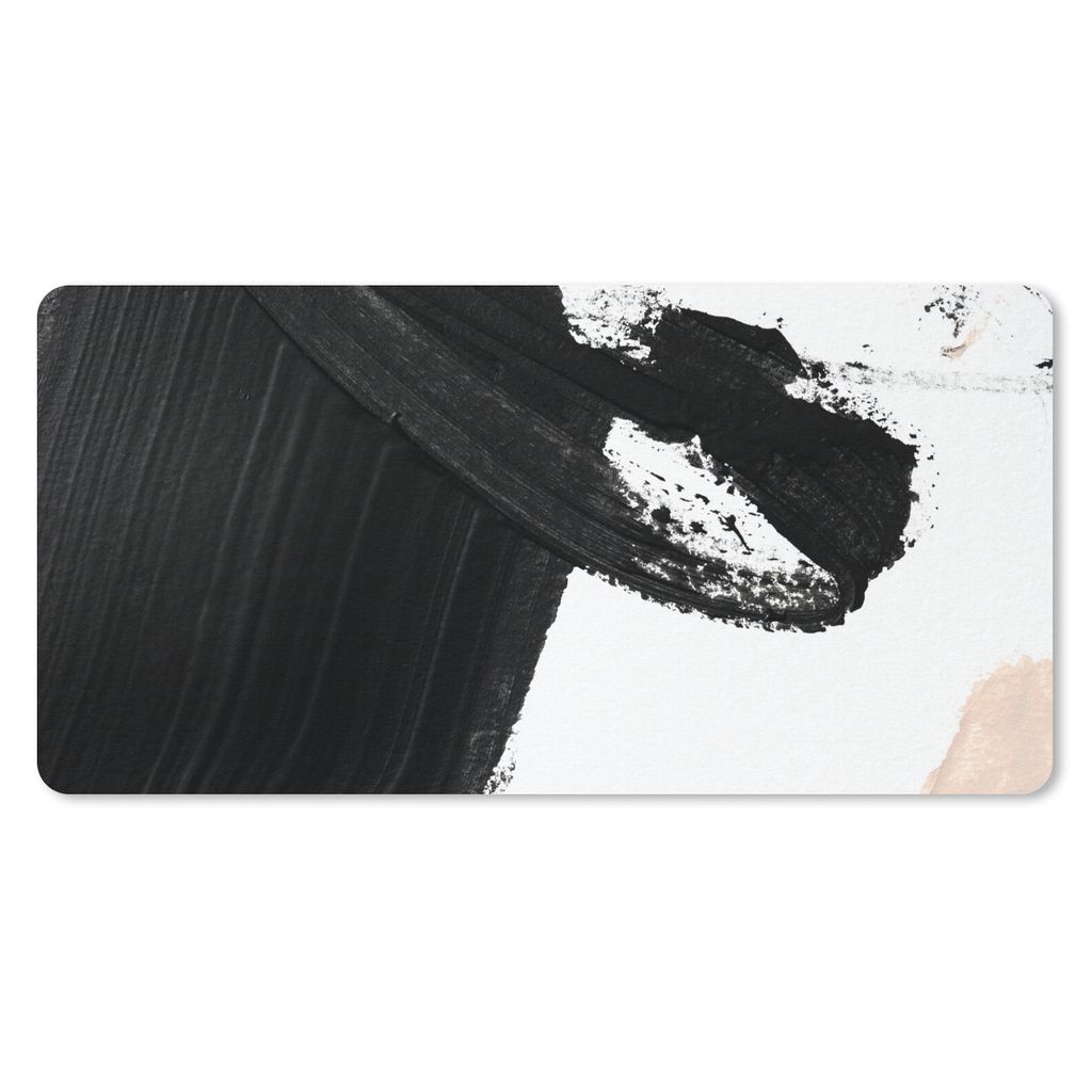 MuchoWow Mauspad Mousepad Farbe - Design - Abstrakt 60x30 cm - Mousepads - Maus Mat - Pad - Mausunterlage - Nachhaltig