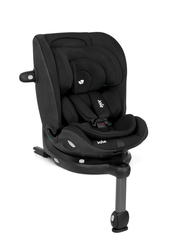 Joie i-Spin 360 Max i-Size Raven – 360° drehbarer Kindersitz mit ISOFIX, mitwachsend von Geburt bis 12 Jahre (40–150 cm)