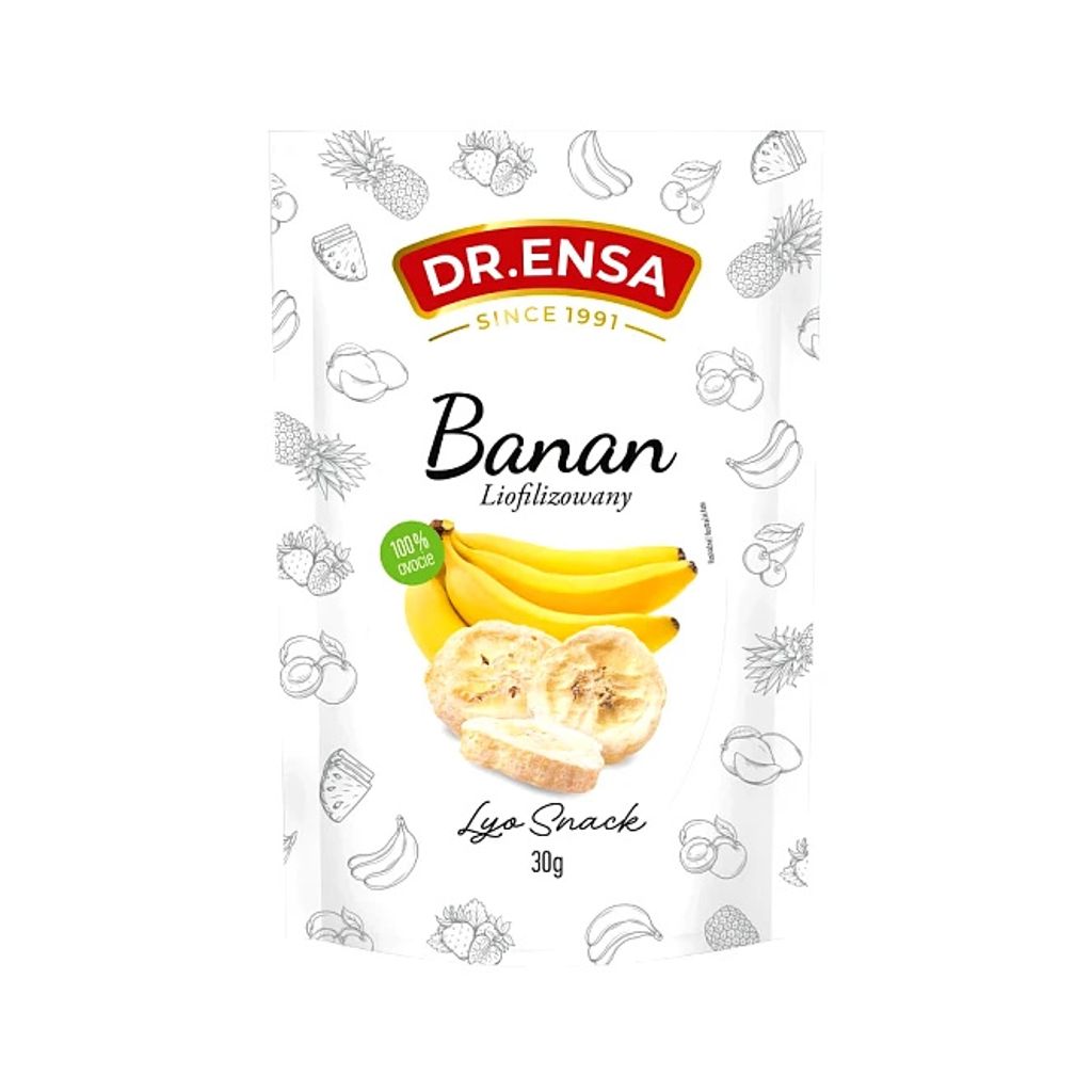 Banany Liofilizowane 30 g Zdjęcie produktu 