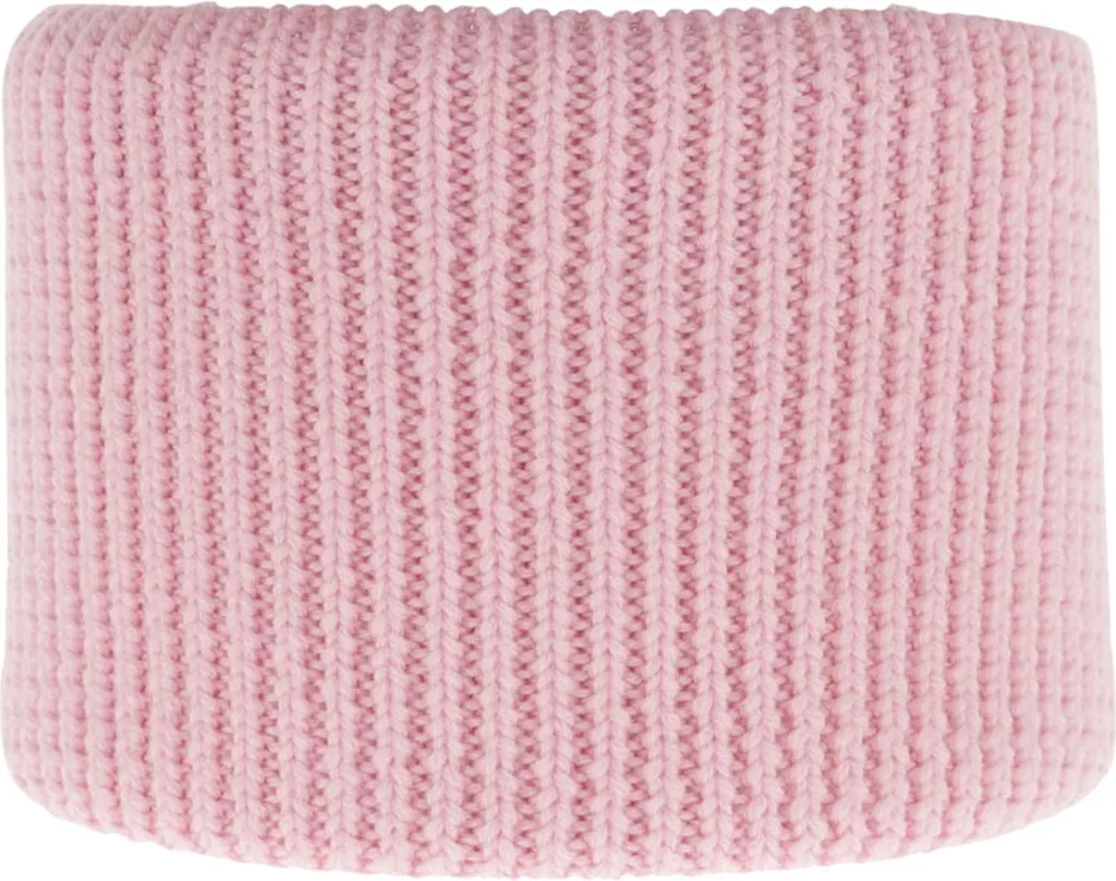 Sciarpa a Anello Bambina Maxte - Lana Extra Fine 100% Vanilla Pink