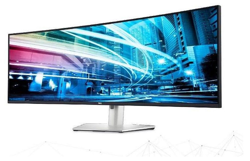 UltraSharp U4924DW (124.5 cm (49 Zoll), silber/schwarz, 5K Produktbild 