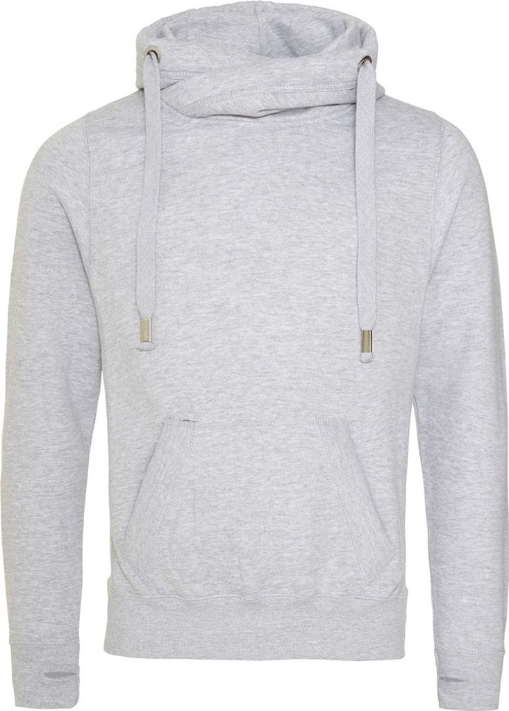Awdis - Kapuzenpullover für Herren PC4580 (XS) (Grau meliert)