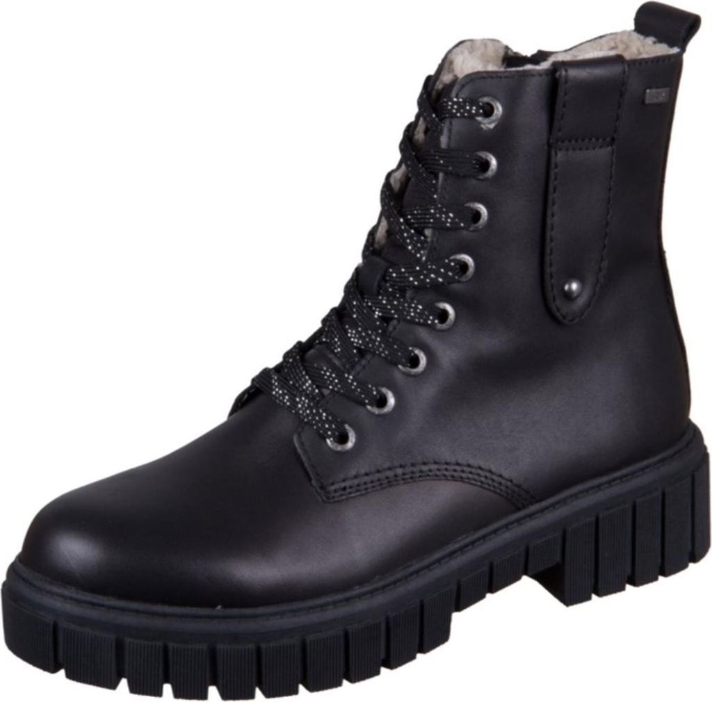 Lurchi Leona Schnürstiefel Schwarz Produktbild 