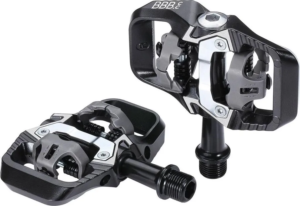 Pédales de VTT automatiques BBB TrailMount avec corps aluminium