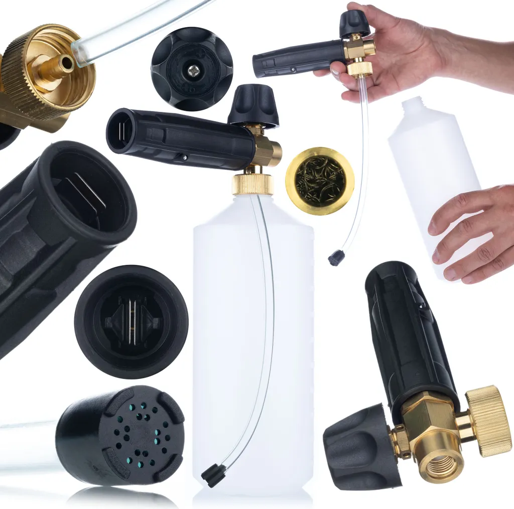 Rosfix S0301 Foam Cannon 1L - Professional Car Detailing 1/4" F