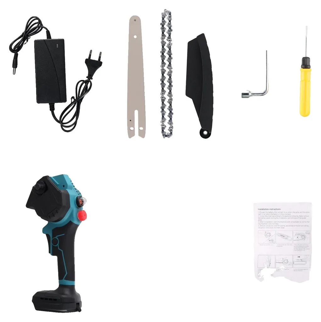 Tronçonneuse électrique à batterie sans balais - Pack avec batterie