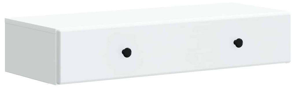 Wandmontierter Beistelltisch Weiß 87,5 x 34,5 x 17 cm