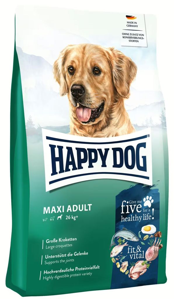 Sucha karma Happy Dog fit & vital Maxi Adult 14kg Zdjęcie produktu 