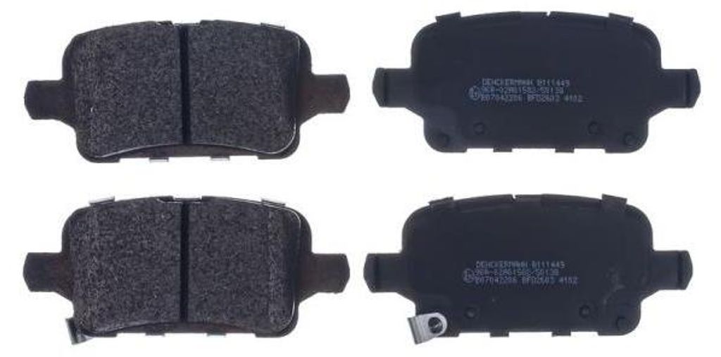 EBG Bremsbeläge hinten Keramik Opel 39037199