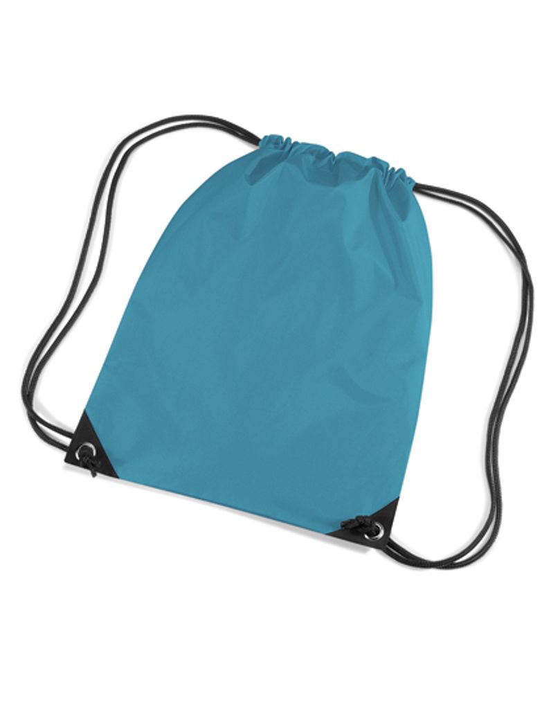 BagBase BG10 | Premium Gymsac Turnbeutel | 33 x 45 cm - Farbe: Ocean Blue - Größe: 33 x 45 cm