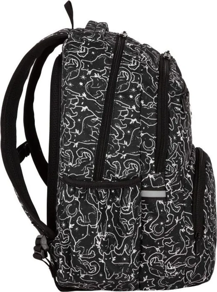 Sac à dos enfant Coolpack Pick ergonomique et léger motif chat noir