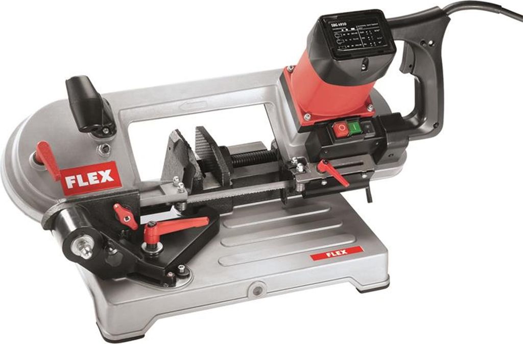 Flex Bandsäge SBG 4910 inkl. 4 Bänder & Spannbacken Produktbild 
