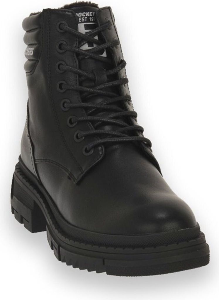 Dockers by Gerli Schnürboots Damen 31373138363537 Schwarz 38 EU