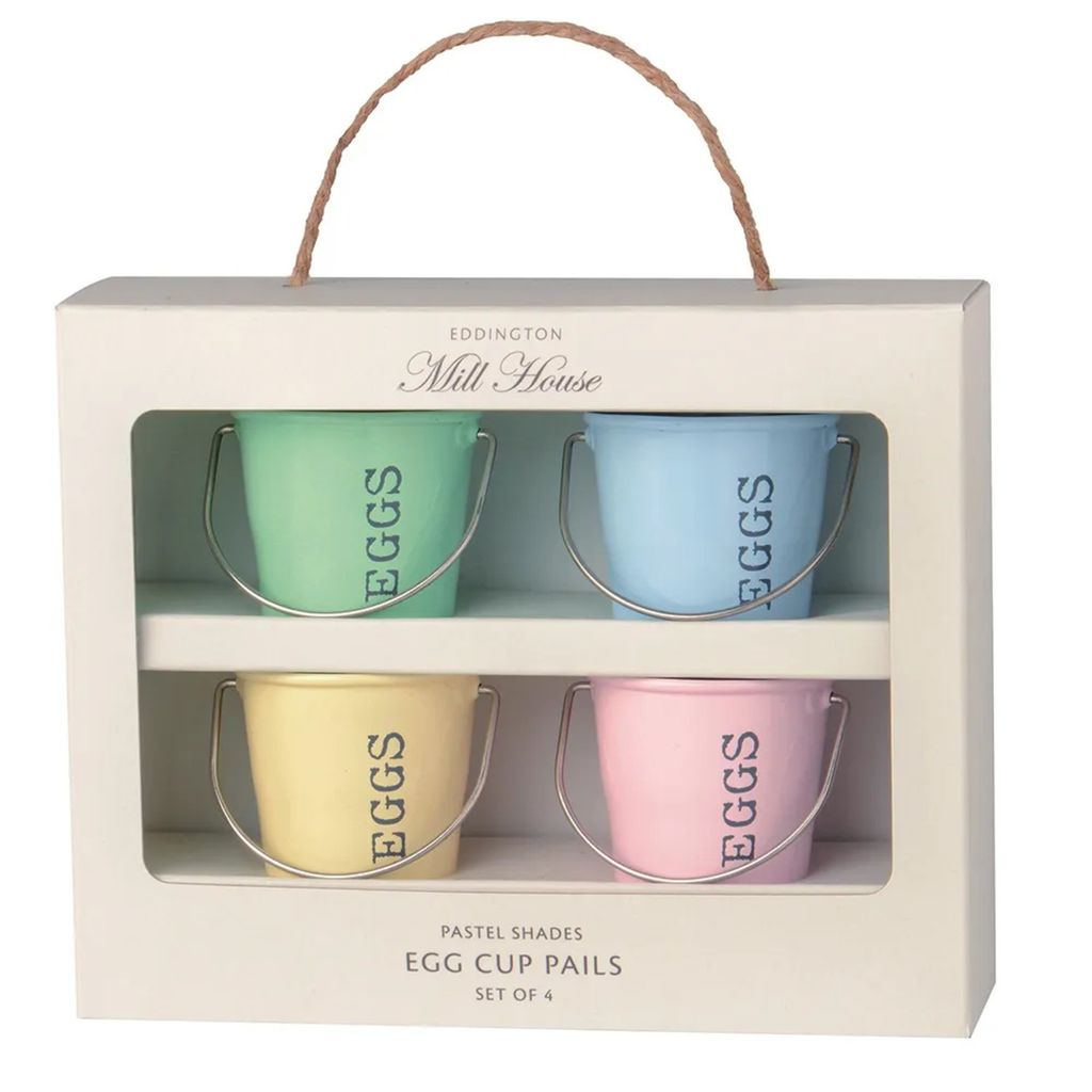 Eimer Eierbecher in pastell im 4er Set Produktbild 