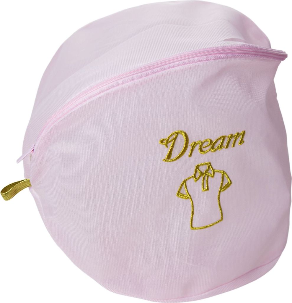 Wäschenetze, Wäschesäcke, Wäschetasche, Wäschebeutel Für Empfindliches, Bluse, Bh, Unterwäsche, Babykleidung 20X30X18 Cm Rosa