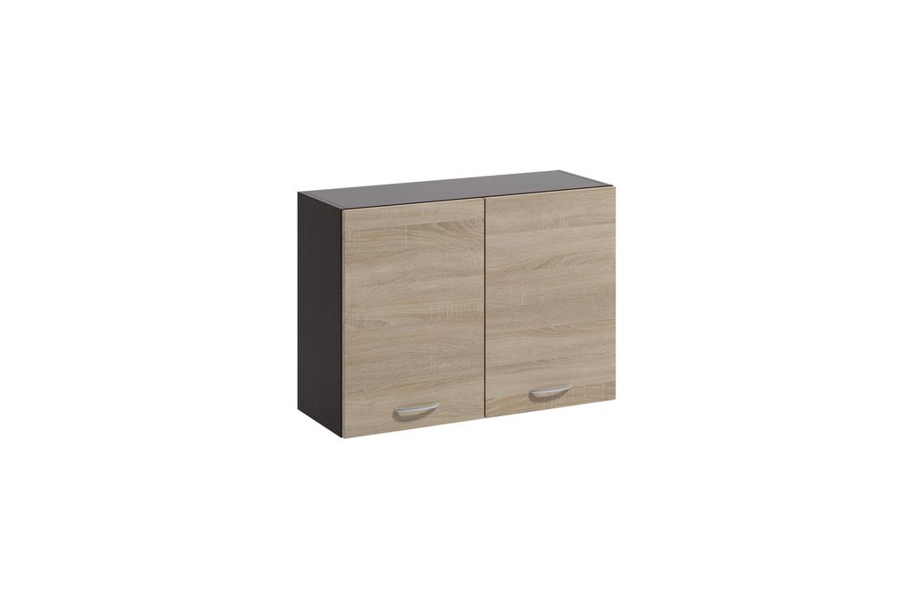„Livia” Hängeschrank – 2-türig – Sonoma Eiche Hell – 80 x 30 x 57,4 cm
