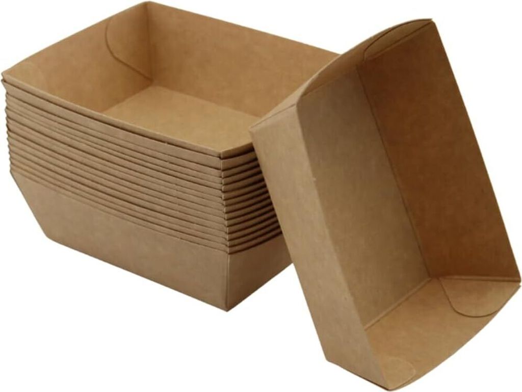 KURTT - Snackschale 12x10x3,5 cm - 100 Stück - Pommesschale Produktbild 