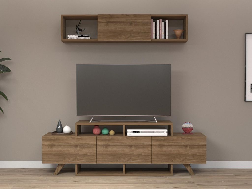 Skye Decor, Obývacia stena - Duvabu (orech) Obrázok produktu 