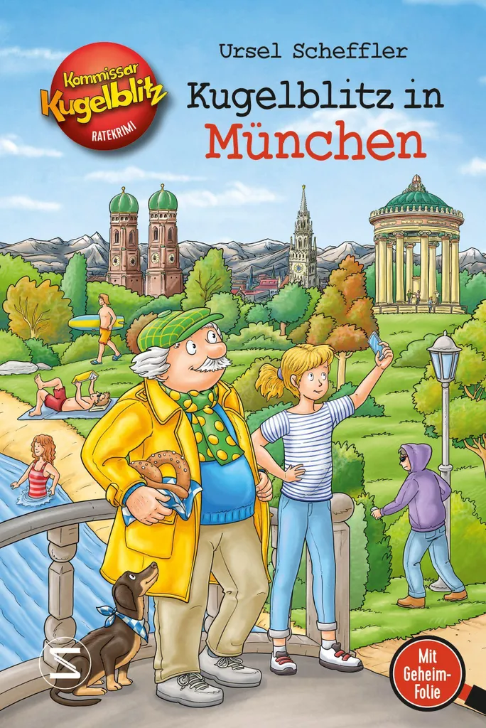 Livre avec Enigmes Kommissar Kugelblitz à Munich - Édition Illustrée